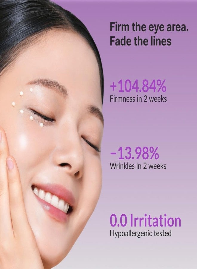 RETURNU The Firm Eye Cream, Anti-Wrinkle & Firming with Bakuchiol, Copper Peptides & Korean Thistle, Reduces Under Eye Puffiness & Fine Lines, Vegan Cruelty Free Korean Skincare (20ml / 0.67 fl. oz) - Image 3